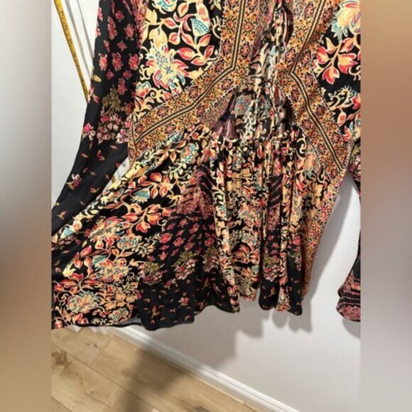 NWOT- FREE PEOPLE- STEVIE TUNIC TOP- BLOUSE- XS - Picture 3 of 13